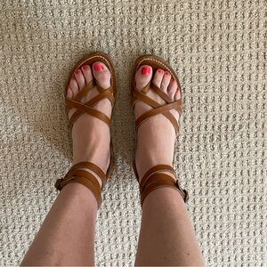 K Jacques leather sandals, size 39